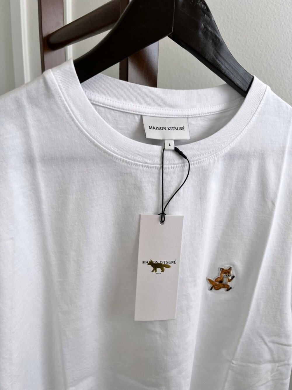 NWT - Maison Kitsune Speedy Fox T-shirt - White🦊 - Picture 4 of 7